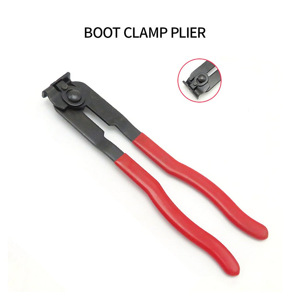2 in 1 Auto CV Joint Ear Clamp Car Banding Tool + Boot Climp Plier Kit Set