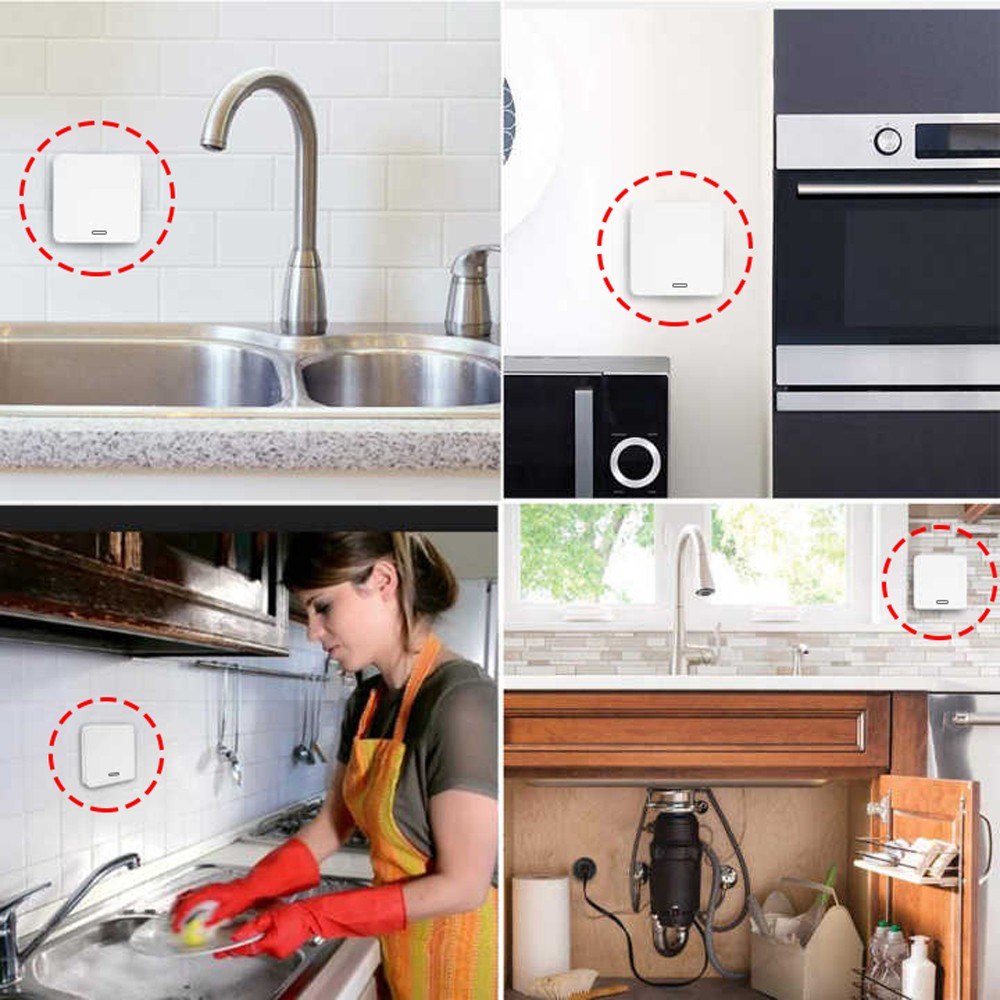 Food Waste Disposers Garbage Disposal Wireless Switch Remote Control Socket Replace Air Switch Plug - EU Plug