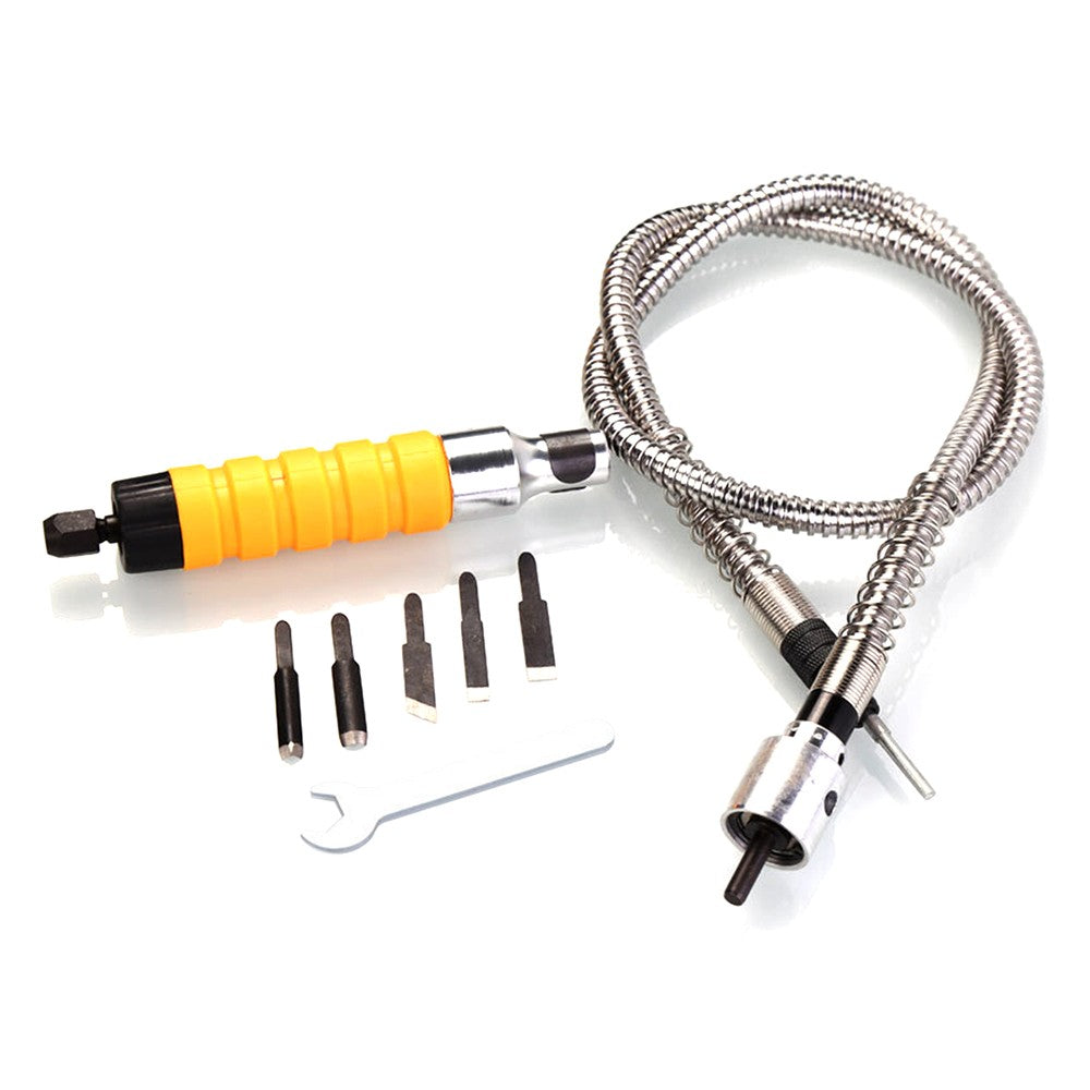 Professional Wood Chisel Extension Set Flexible Quick Change Woodworking Tool - Type 2