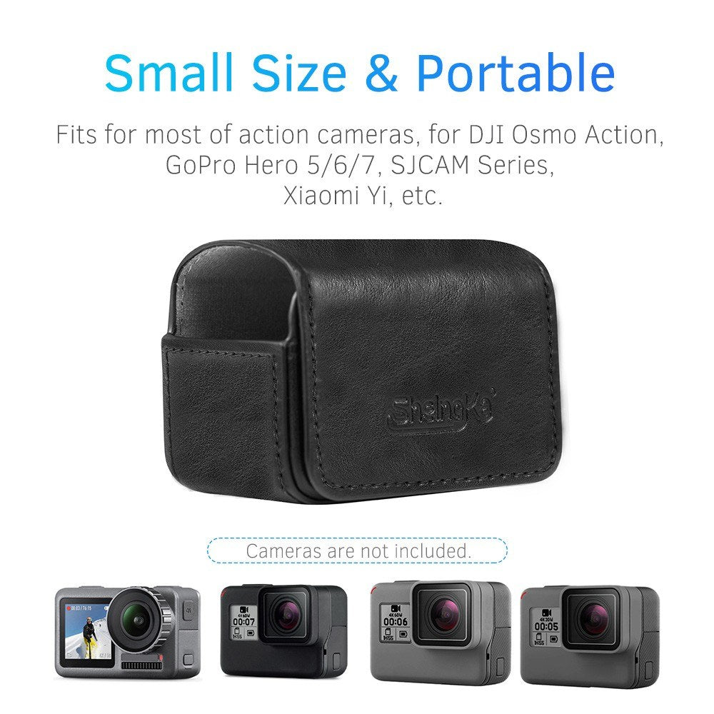 Protective Camera Storage Pouch Case for DJI Osmo Action GoPro Hero 5 6 7 SJCAM Series Xiaomi Yi Camera