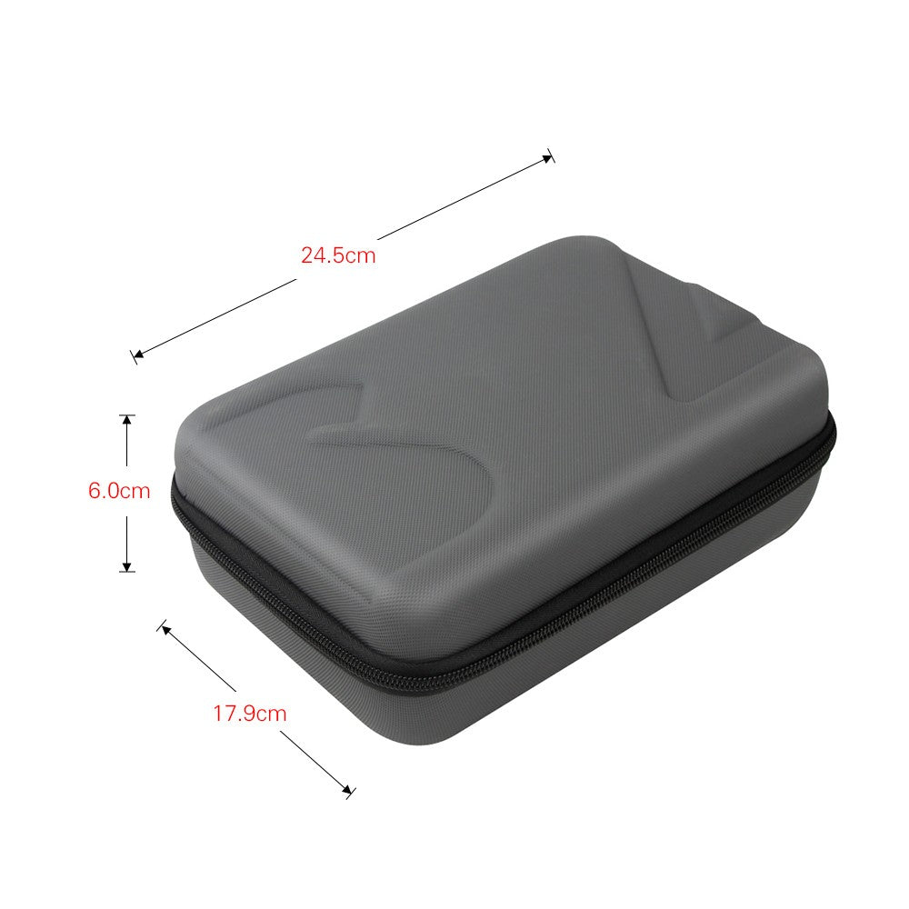 Portable Scratch-proof Carrying Case Bag Box with Zipper for OSMO Action Camera and Accessories - Standard Carrying Case