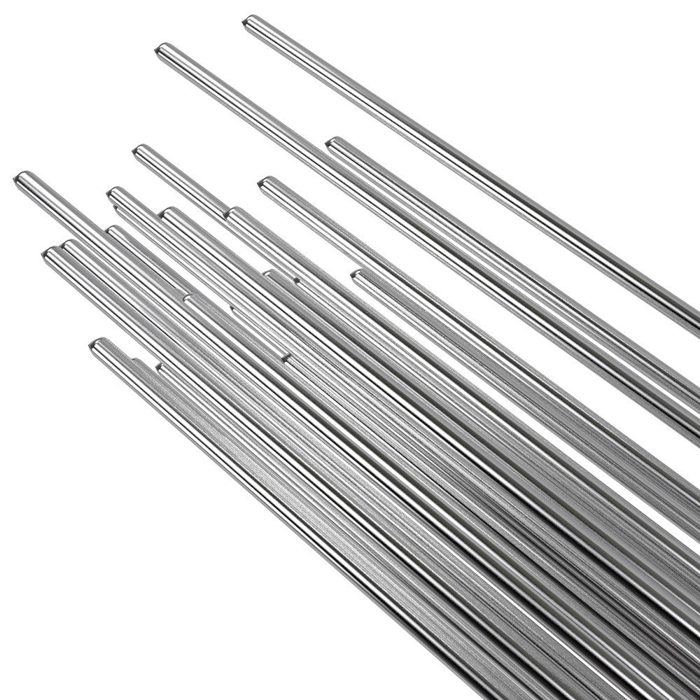 Low-Temperature Light Portable Aluminum Welding Wire Flux Cored 2mm*500mm Al-Mg Soldering Rod No Need Solder Powder - 20 Pcs
