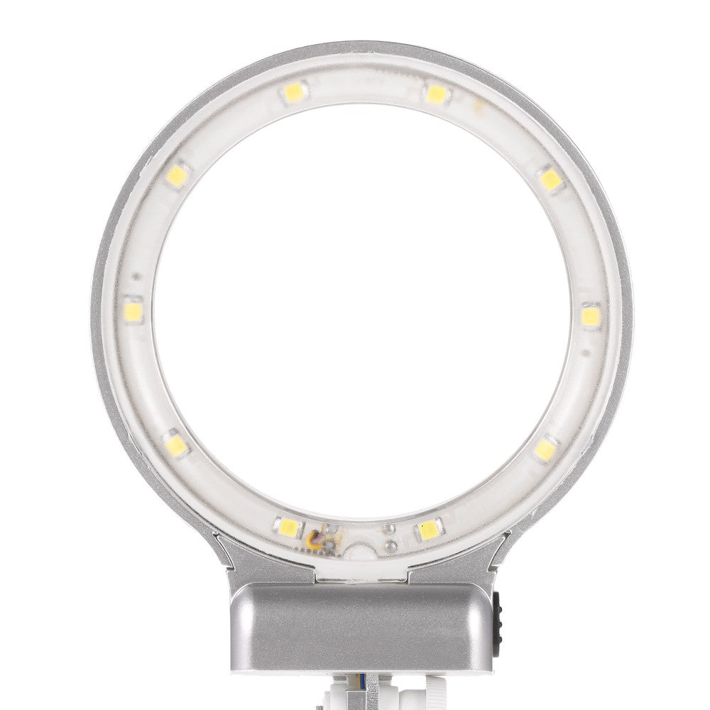 Multi-functional 3X/4.5X Welding LED Magnifier Alligator Clip Holder Clamp LED Clip Type Magnifier