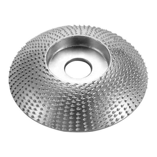 Angle Grinder Disc Wood Grinding Wheel Tungsten Carbide Sanding Carving Abrasive Tool Woodworking Cutter Tool Shaping 5/8inch Bore - 3.3 inch Diameter