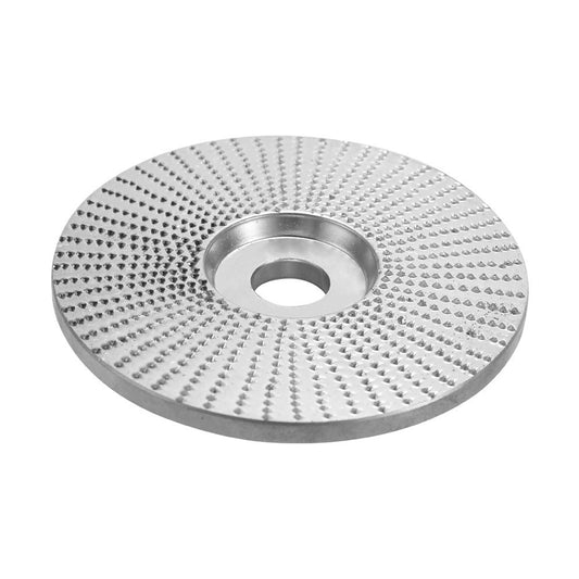 Angle Grinder Disc Wood Grinding Wheel Tungsten Carbide Sanding Carving Abrasive Tool Woodworking Cutter Tool Shaping 5/8inch Bore - 4 inch Diameter