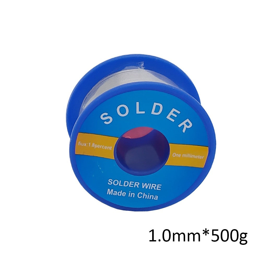 60/40 Tin Lead Solder Wire with Rosin for Electrical Soldering - 1.0mm x 500g