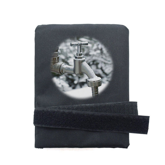 Outdoor Insulated Faucet Covers for Winter Outside Garden Faucet Socks for Freeze Protection Reusable Waterproof Spigot Cover