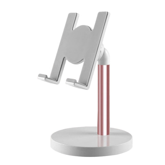 Aluminum Alloy Phone Stand for Desk / Bed Compatible with Cellphone and Tablet Smaller than 10 Inch - Pink/Standard Phone Stand