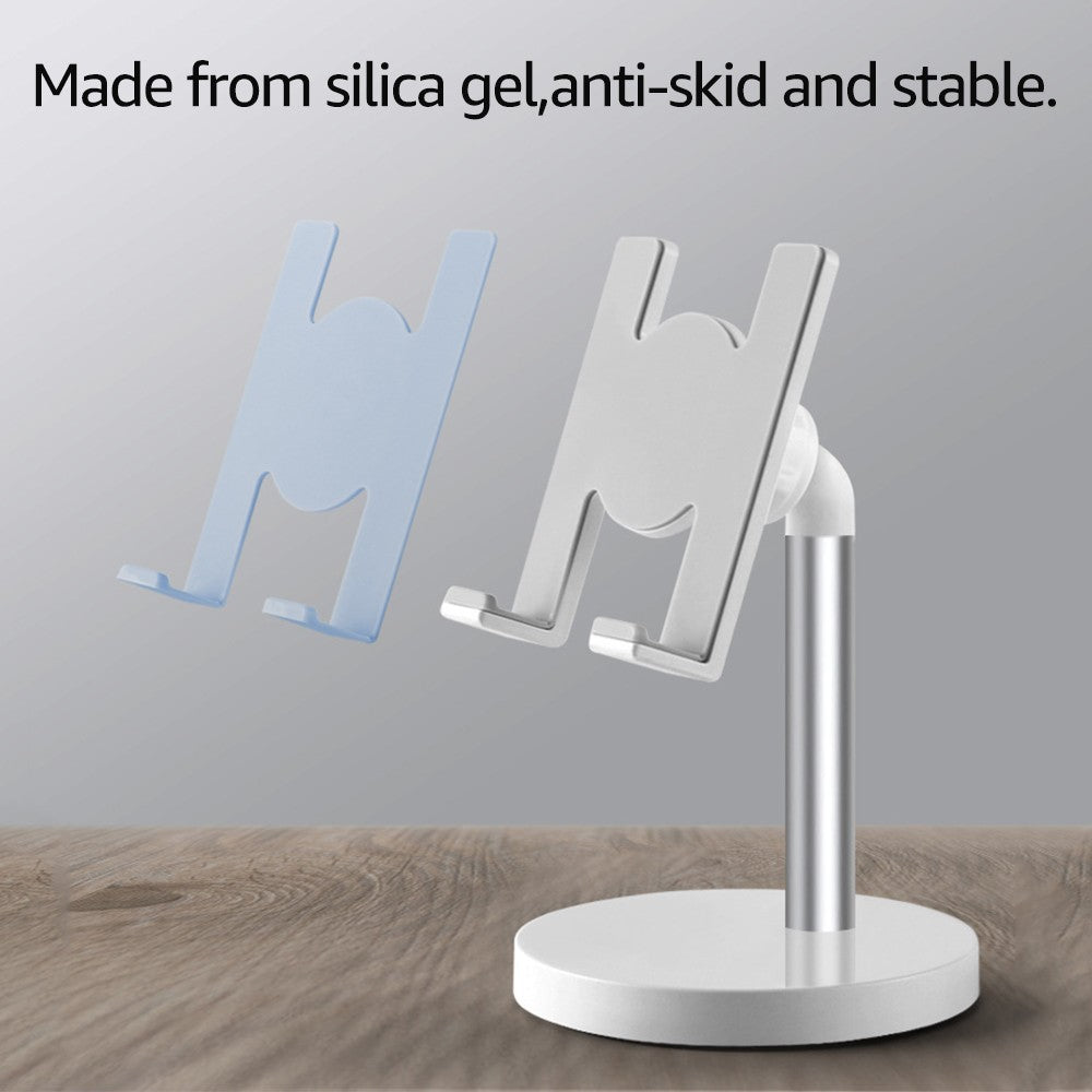 Aluminum Alloy Phone Stand for Desk / Bed Compatible with Cellphone and Tablet Smaller than 10 Inch - Pink/Standard Phone Stand