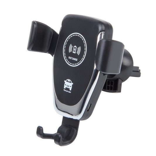 Car Wireless Charge Bracket Intelligent Auto Quick Charge Tool Car Mobile Phone Wireless Charge Holder - Black