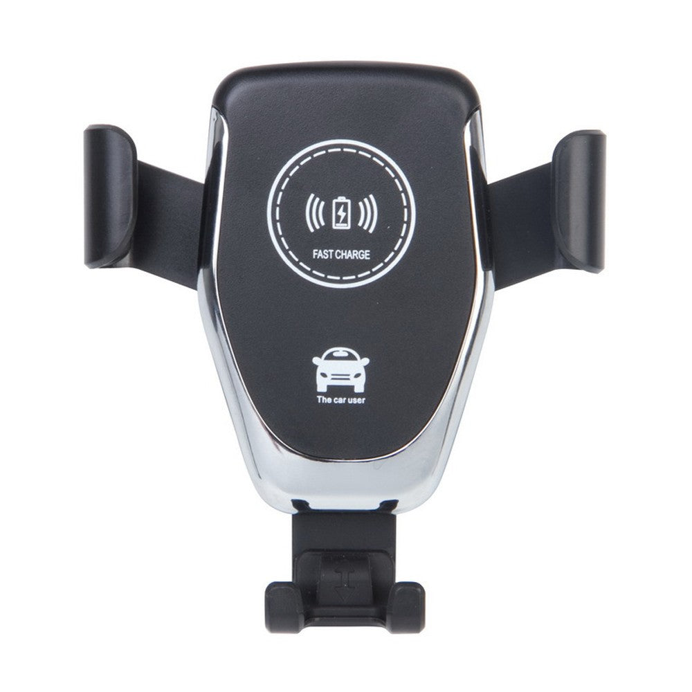 Car Wireless Charge Bracket Intelligent Auto Quick Charge Tool Car Mobile Phone Wireless Charge Holder - Black