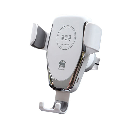 Car Wireless Charge Bracket Intelligent Auto Quick Charge Tool Car Mobile Phone Wireless Charge Holder - White