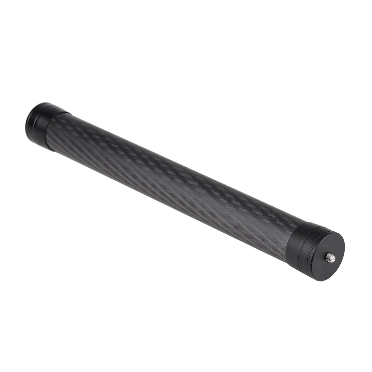 Stabilizer Extension Rod Carbon Fiber Bar Universal Handheld Photography Pole with 1/4 inch Screw and Screw Hole for Gimbal Stabilizer DSLR SLR Cameras