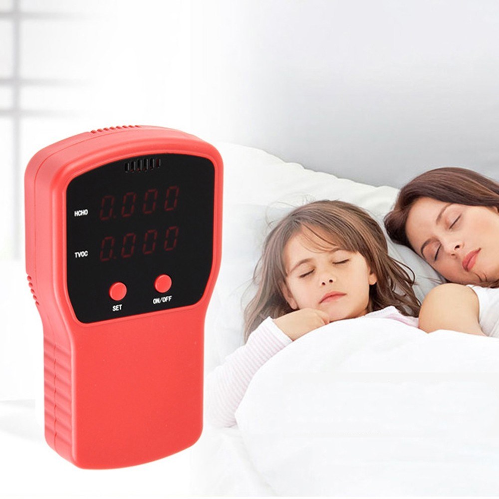 LED Screen Formaldehyde TVOC Self-test Detector Household Precision Formaldehyde Measuring Instrument New House Indoor Fast Detectors