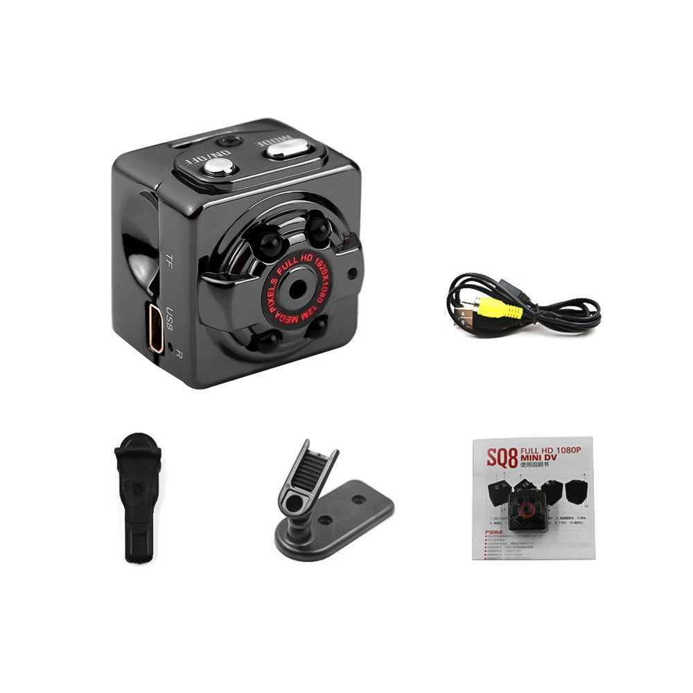 2MP Mini Micro Camera Full HD Video Cam Night Vision Audio Motion Detection for Home Security - 960P