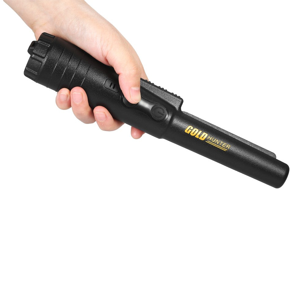 GOLD HUNTER Pinpointer Metal Detector Portable Pin Pointer Treasure Hunting Tool Buzzer Vibration Automatic Tuning with Belt Holster