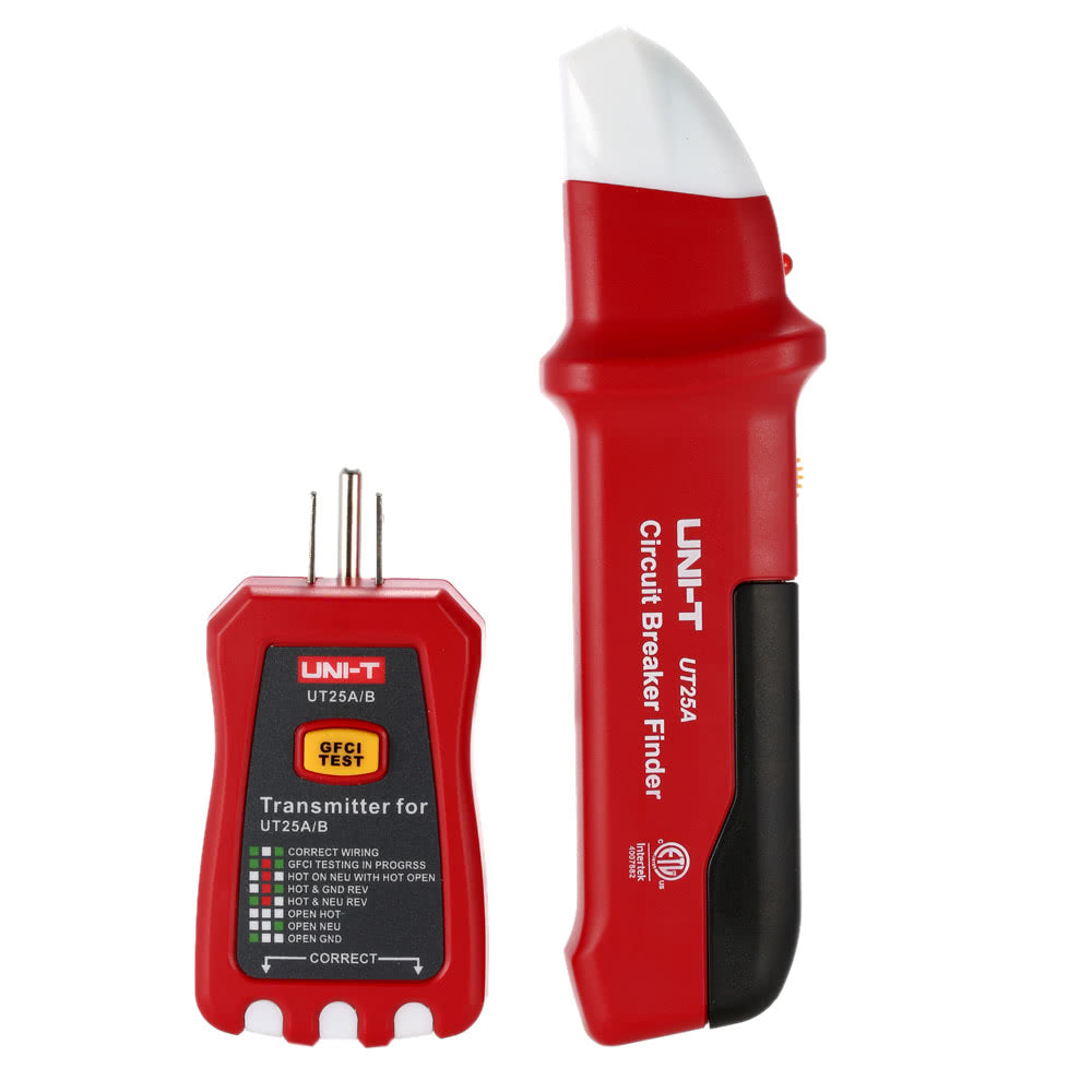 UNI-T UT25A Automatic Circuit Breaker Finder Socket Tester with LED Indicator - UT25A
