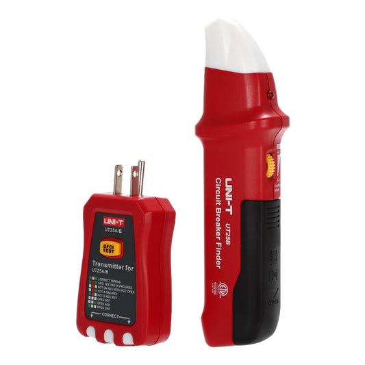 UNI-T UT25B Automatic Circuit Breaker Finder Socket Tester with LED Indicator - UT25B