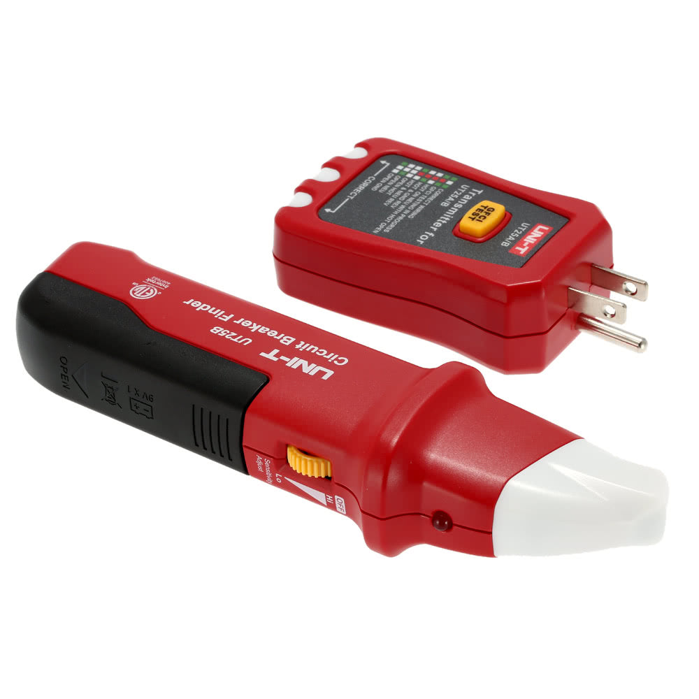 UNI-T UT25B Automatic Circuit Breaker Finder Socket Tester with LED Indicator - UT25B