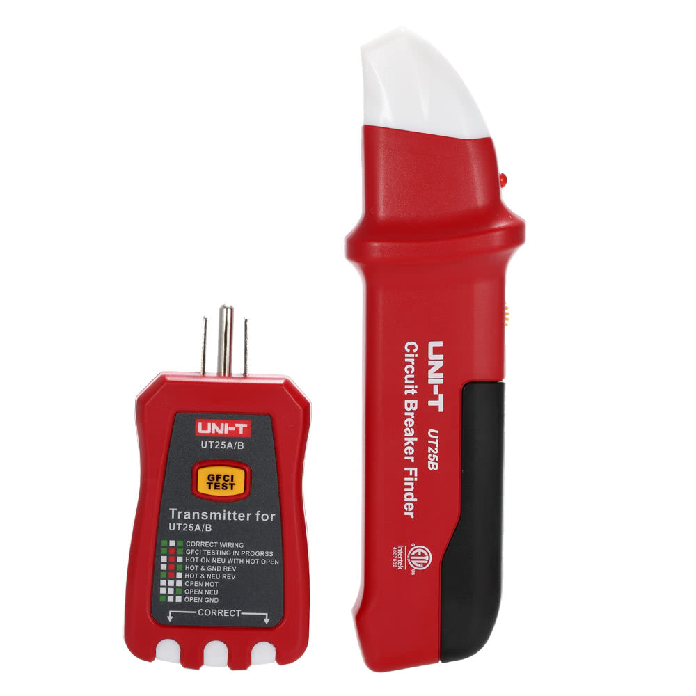 UNI-T UT25B Automatic Circuit Breaker Finder Socket Tester with LED Indicator - UT25B