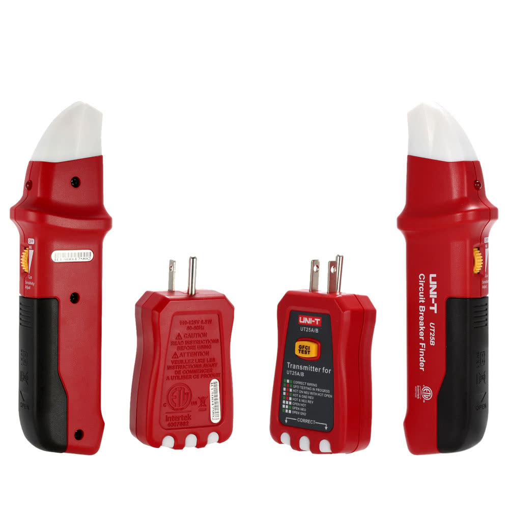 UNI-T UT25B Automatic Circuit Breaker Finder Socket Tester with LED Indicator - UT25B