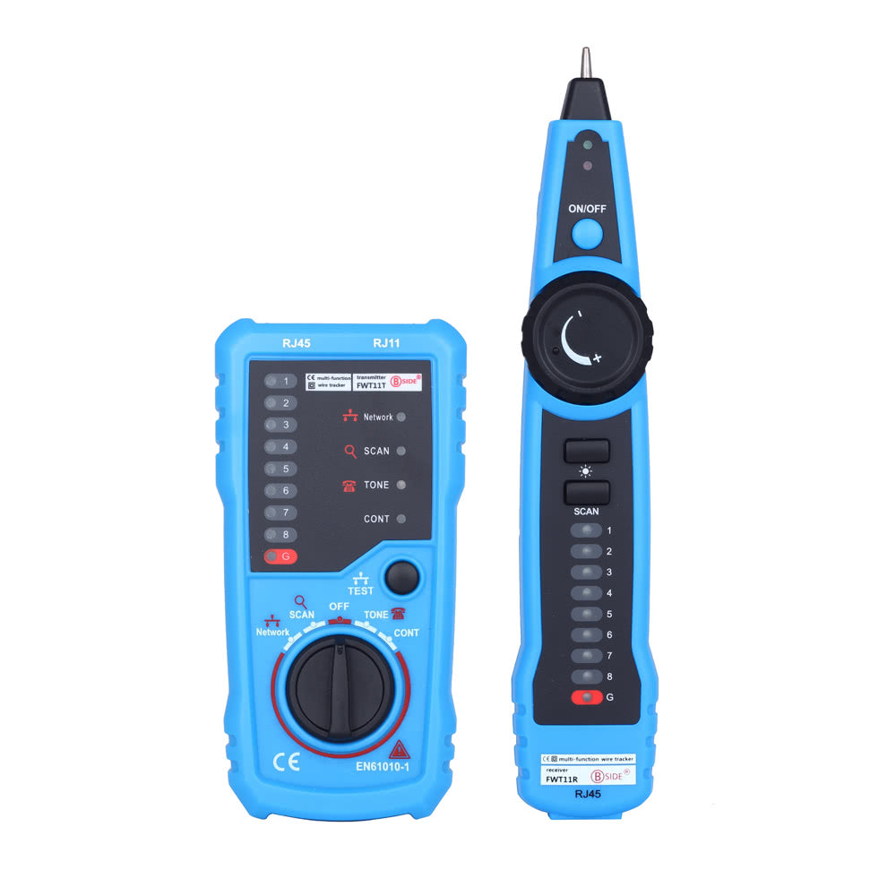 Multi-functional Handheld Wire Tester Tracker Line Finder Cable Testing Tool for Network Maintenance