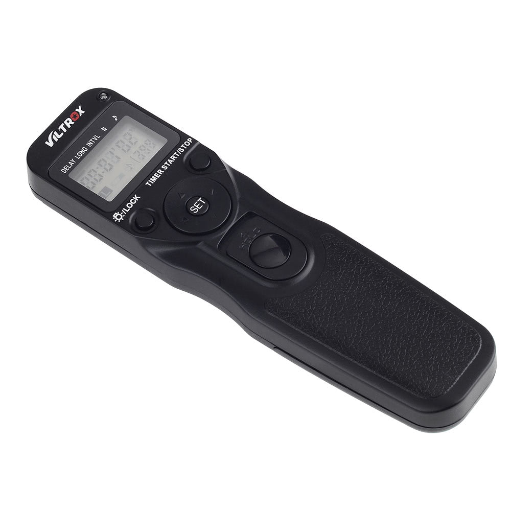 VILTROX Time Lapse Intervalometer Timer Remote Control Shutter with C3 Cable for Canon 1D Series 5D 5DII 5DIII 7D 10D 20D D30 40D 50D