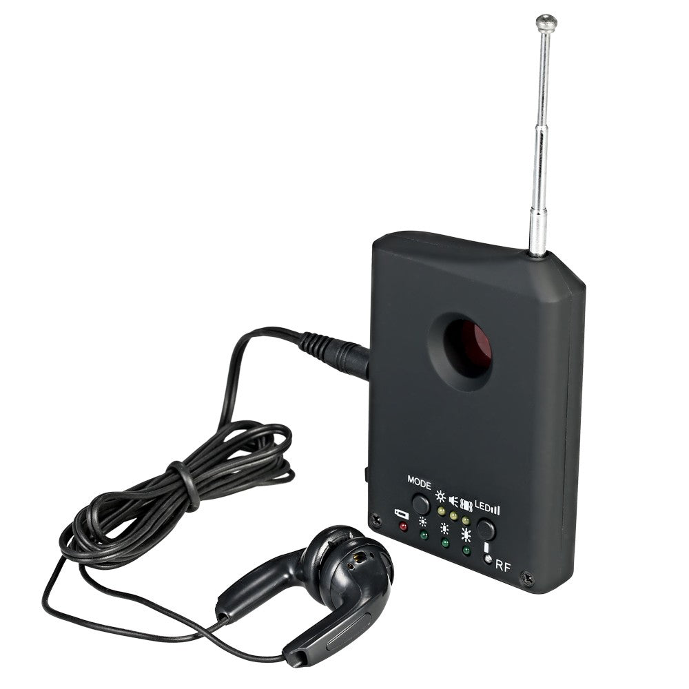 Full-range RF Wireless Signal Radio Detector Camera Auto-detection Tracer Finder 1MHz-6.5GHz Range Adjustable Sensitivity - AU Plug