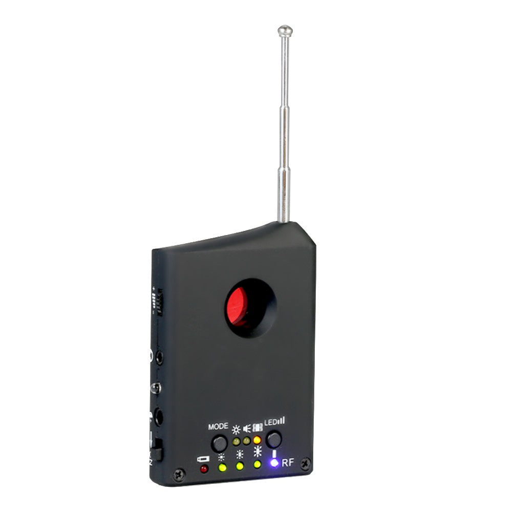 Full-range RF Wireless Signal Radio Detector Camera Auto-detection Tracer Finder 1MHz-6.5GHz Range Adjustable Sensitivity - UK Plug