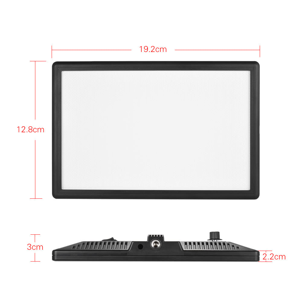 Viltrox L116B Professional Ultra-thin LED Video Light Photography Fill Light for Canon Nikon Sony Panasonic DSLR Camera and Camcorder