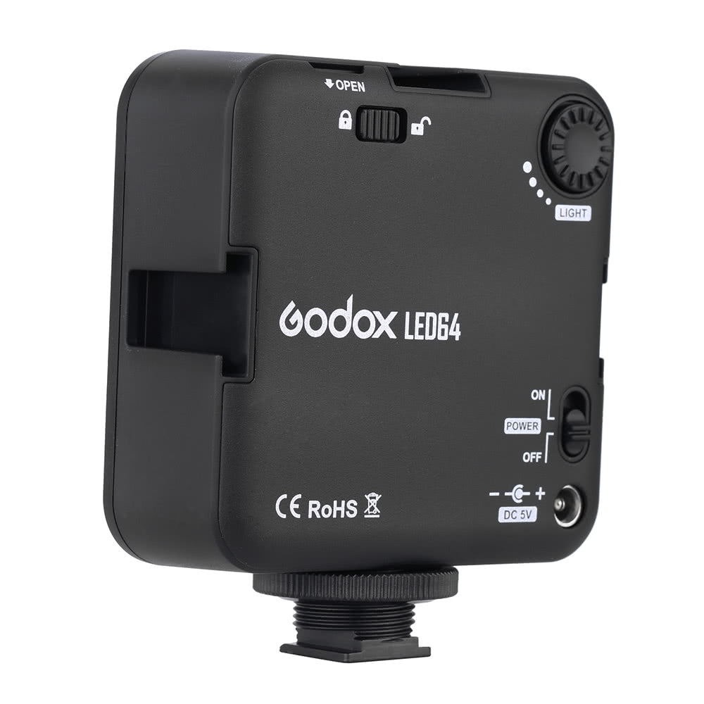 Godox LED64 Video Light 64 LED Lights for DSLR Camera Camcorder mini DVR as Fill Light
