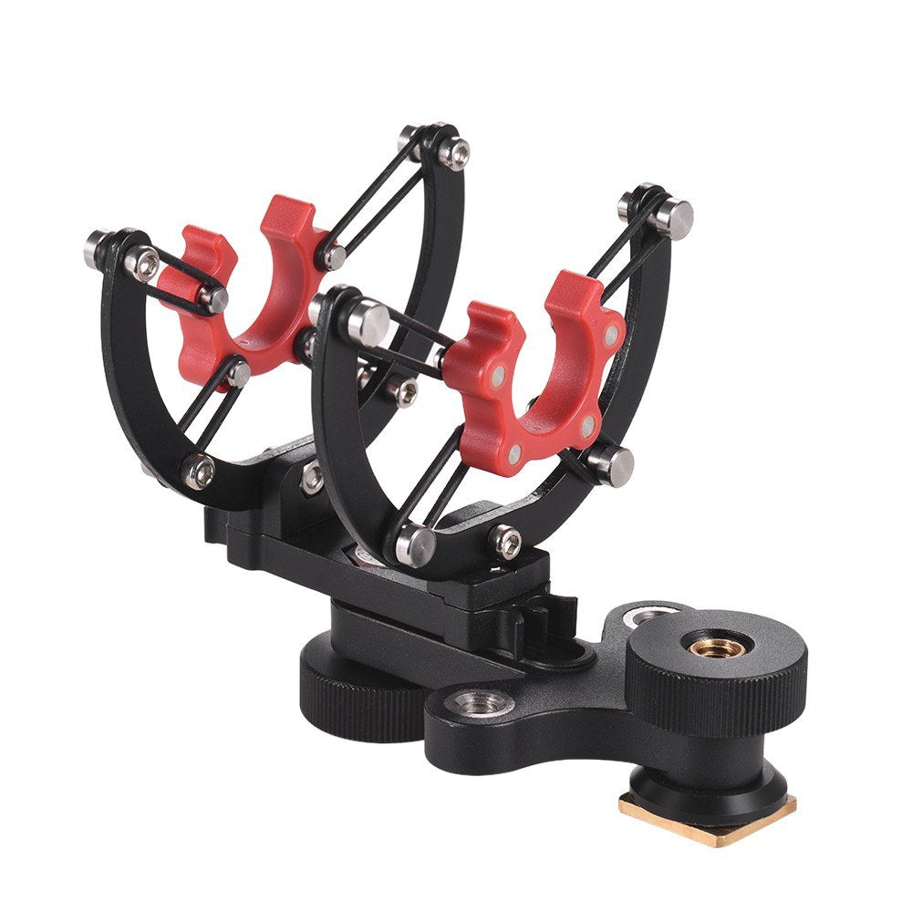 BOYA BY-C40 Shock Mount Clip Holder Camera Shoe for Shotgun Microphones 20-22mm Diameter
