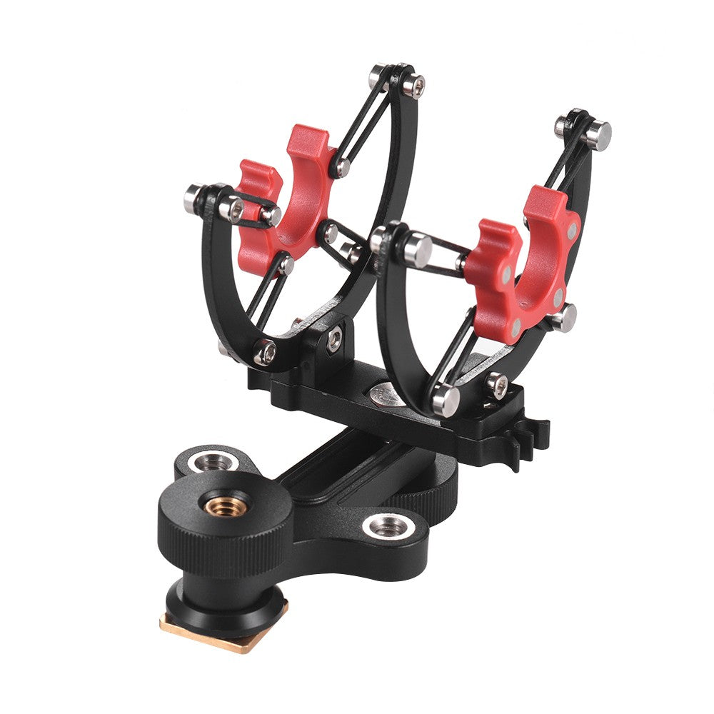 BOYA BY-C40 Shock Mount Clip Holder Camera Shoe for Shotgun Microphones 20-22mm Diameter