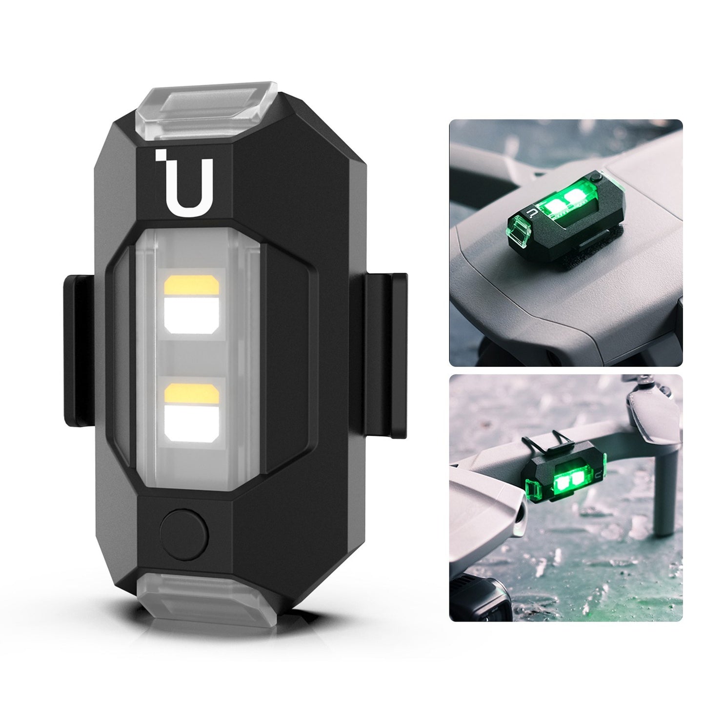 Uniqkart Drone Strobe Light Anti-collision Light for DJI Mavic AIR 2 and Most Drone Replacement