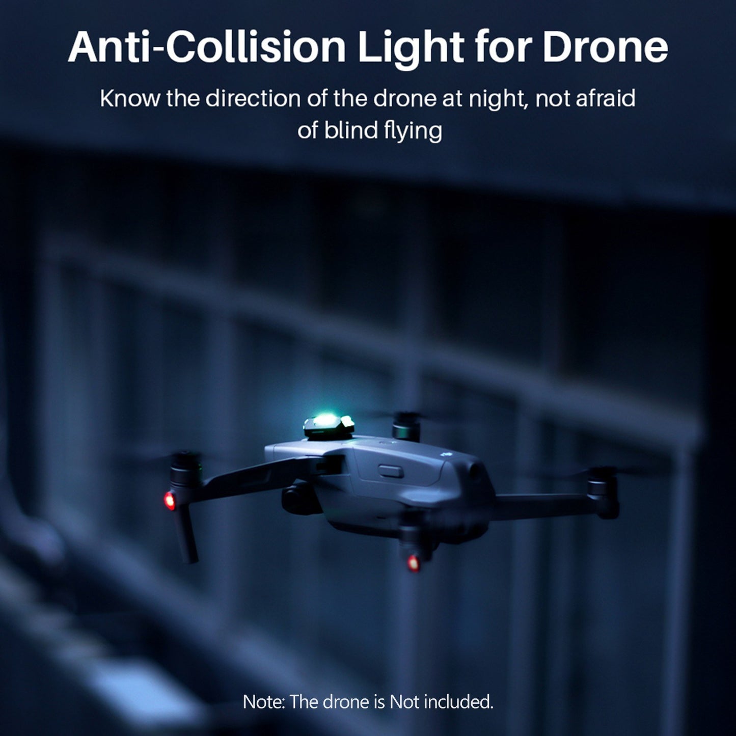 Uniqkart Drone Strobe Light Anti-collision Light for DJI Mavic AIR 2 and Most Drone Replacement