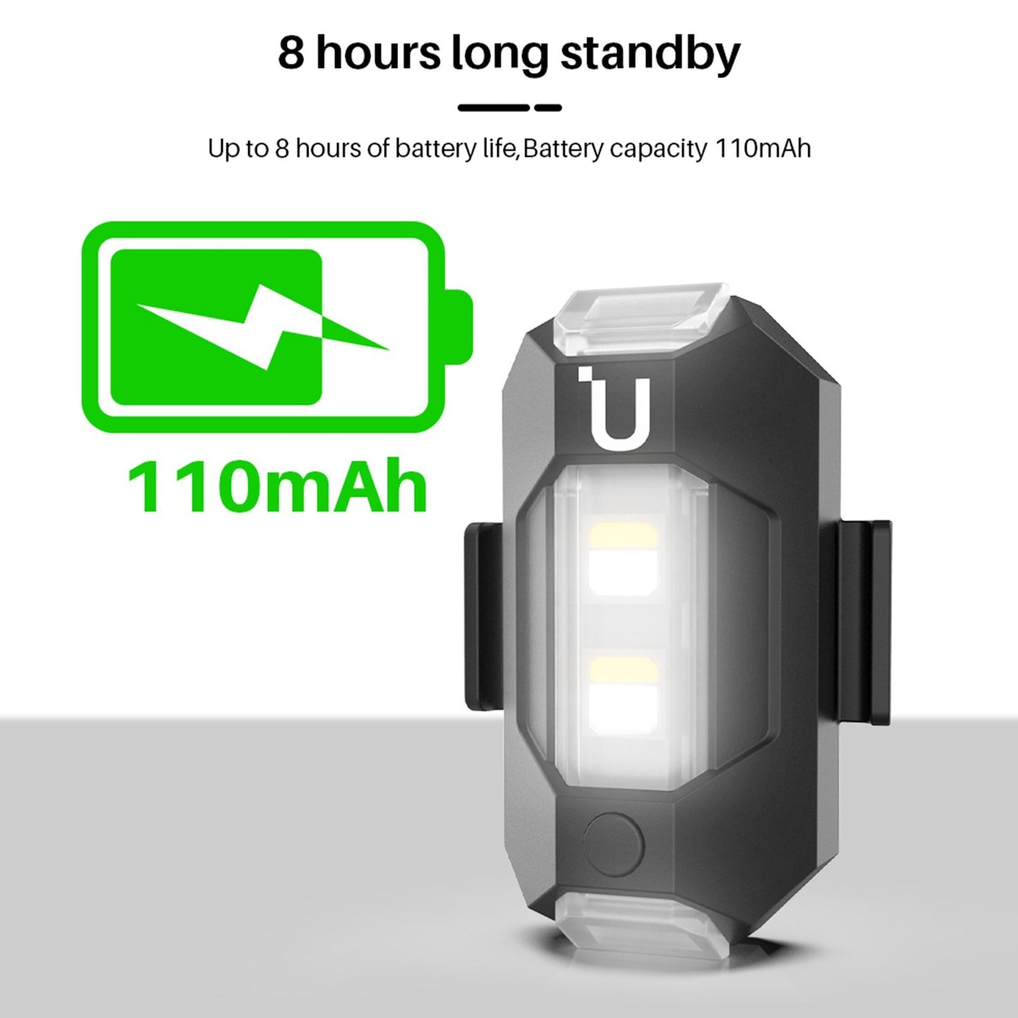 Uniqkart Drone Strobe Light Anti-collision Light for DJI Mavic AIR 2 and Most Drone Replacement