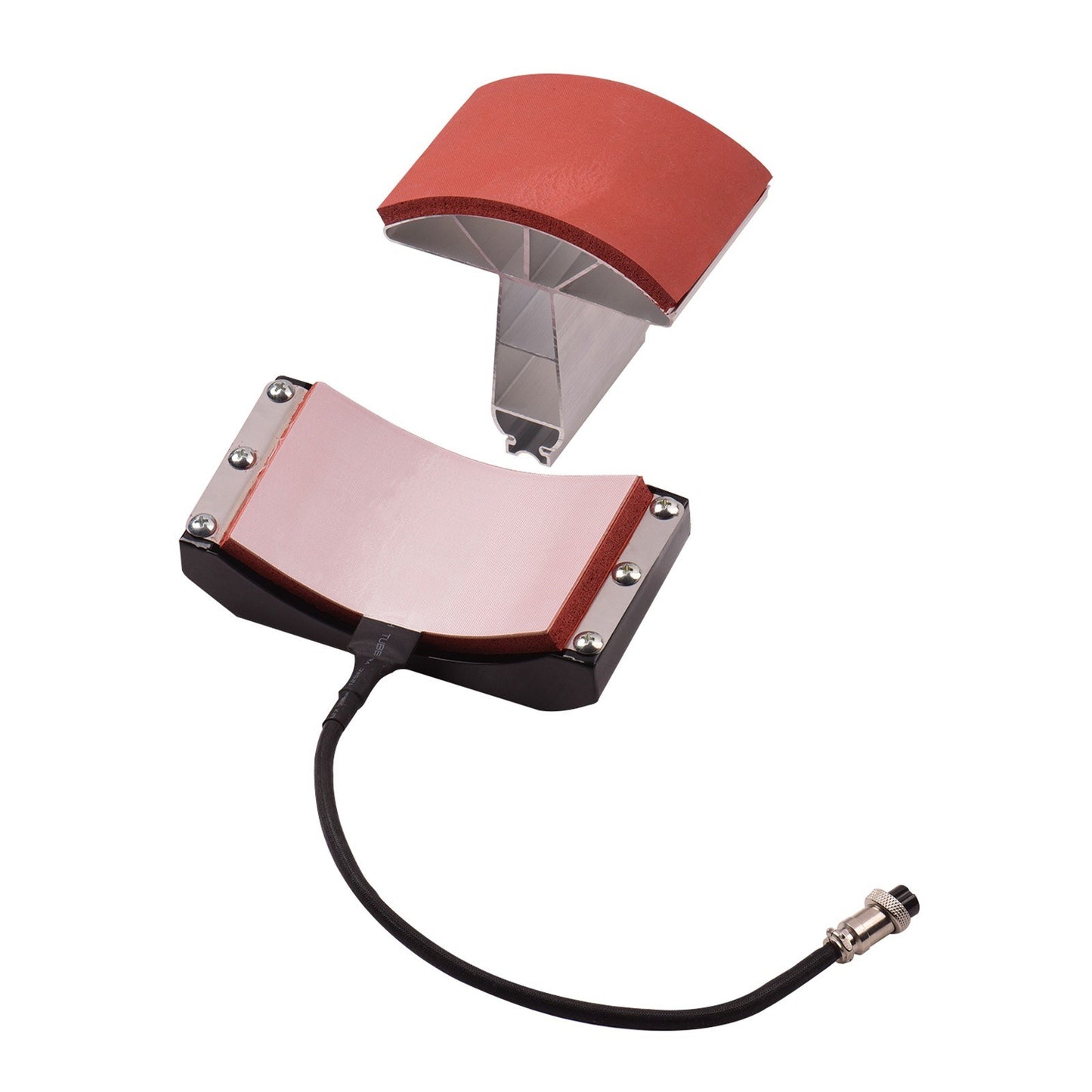 Aibecy Hat Cap Press Mat Pad 5.5x3 Inch 110V for Heat Press Machine Hat Heating Machine - 110V