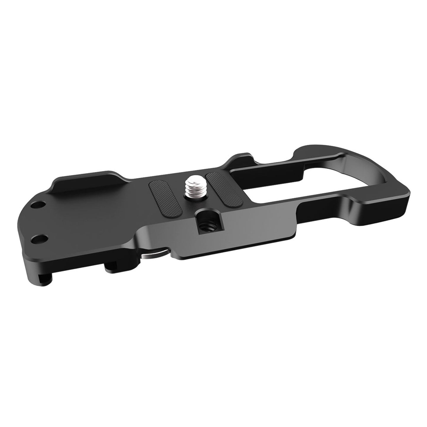 Uniqkart R064 Metal Bottom Plate Quick Release Plate Vertical Shooting Bracket for Panasonic Lumix G100 Camera
