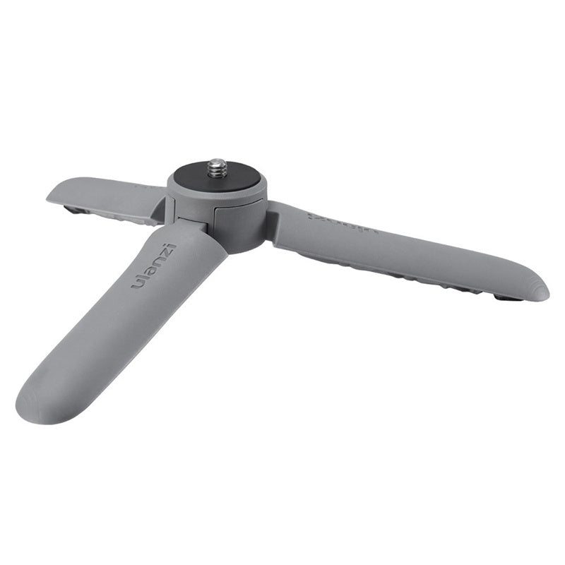 Ulanzi MT-10 Mini Tripod Handheld Monopod Max Loading 2.5KG for DJI OSMO Mobile 3/4 Stabilizer - Grey