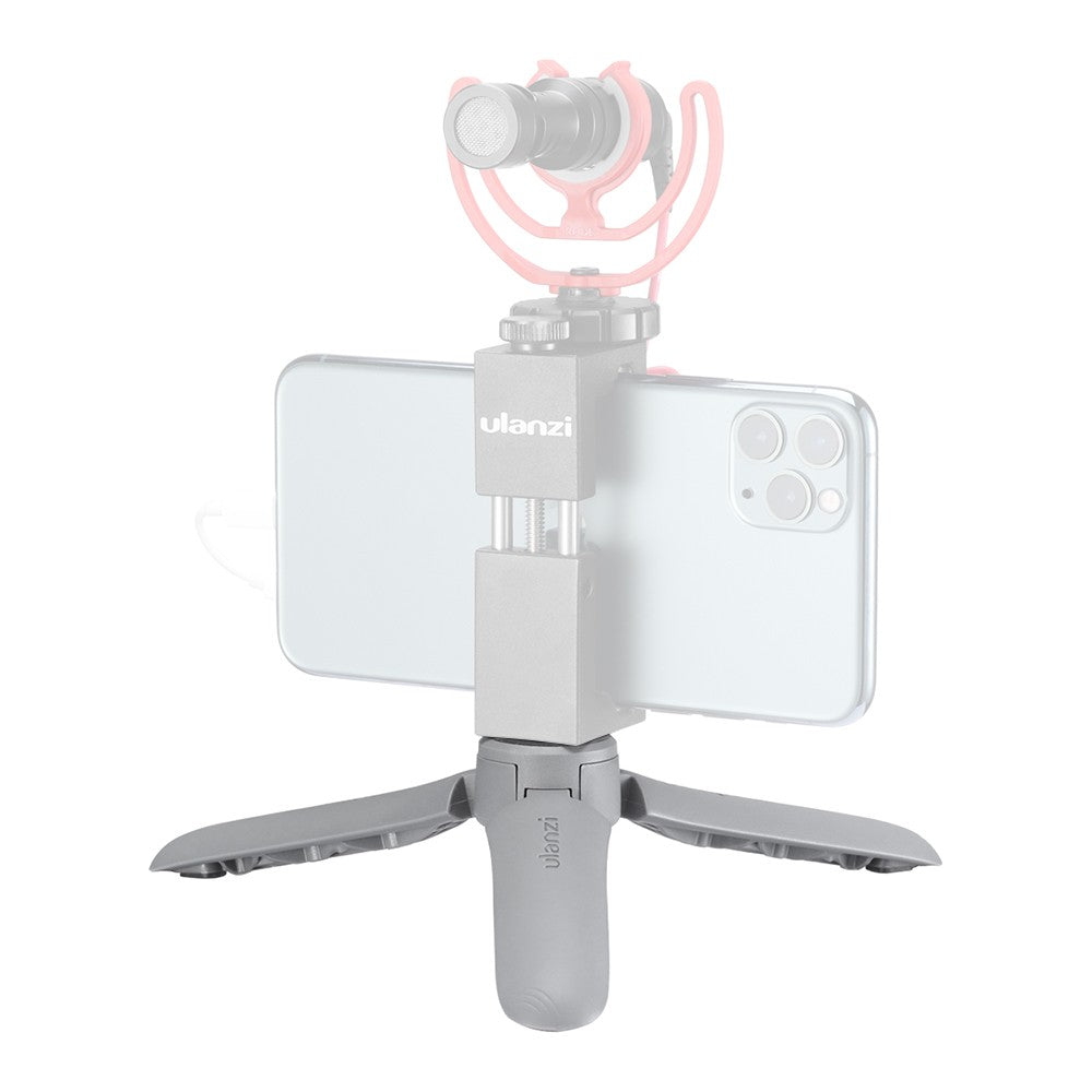 Ulanzi MT-10 Mini Tripod Handheld Monopod Max Loading 2.5KG for DJI OSMO Mobile 3/4 Stabilizer - Grey