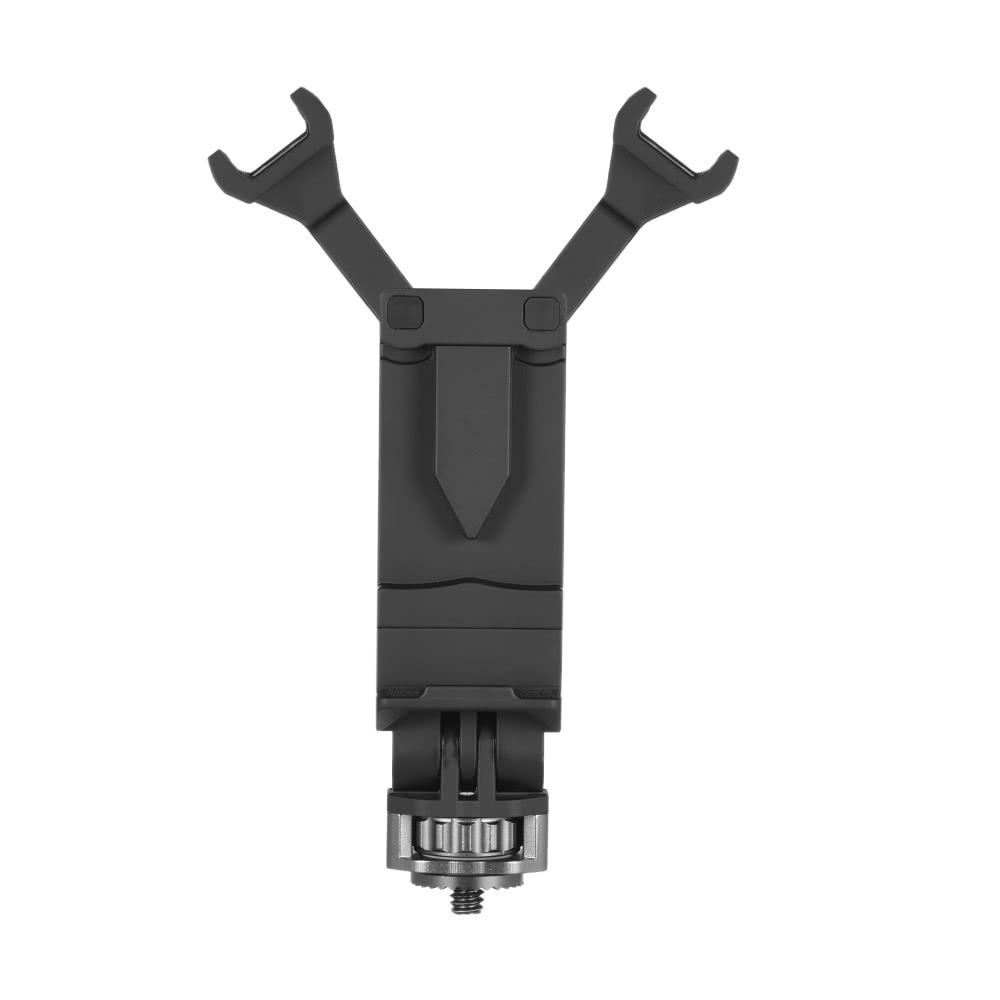 KINGJOY LC-22 Foldable Adjustable Smartphone Clip Holder Clamp Bracket with 1/4&quot; Screw for iPhone DJI OSMO Handheld Stabilizer Selfie Stick