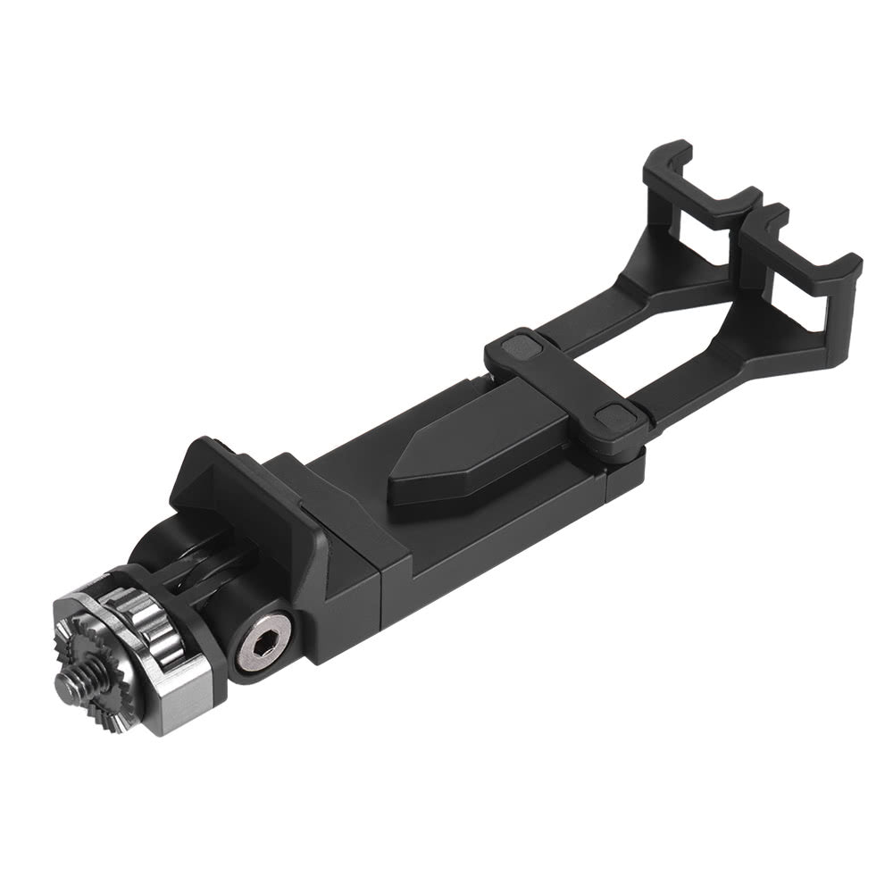 KINGJOY LC-22 Foldable Adjustable Smartphone Clip Holder Clamp Bracket with 1/4&quot; Screw for iPhone DJI OSMO Handheld Stabilizer Selfie Stick