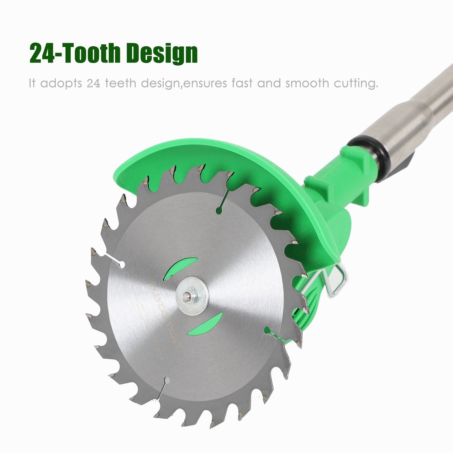 24-teeth Lawn Mower Circular Metal Saw Blade Electric Weeder Accessory for Garden