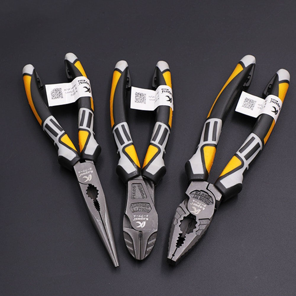 8inch Wire Cutters Plier Professional Electrician Plier Wire Stripper Chrome Vanadium Steel Handheld Wire Cutting Crimping Tool - 8inch Wire Plier