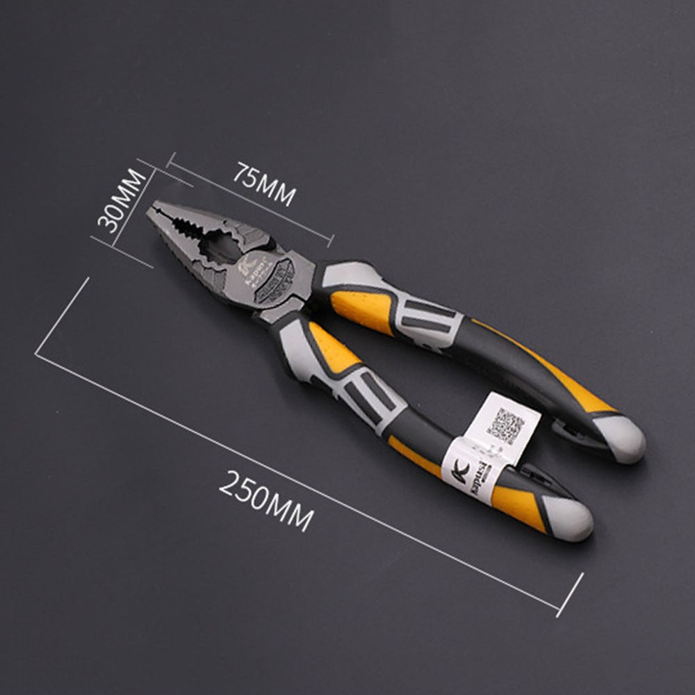 8inch Wire Cutters Plier Professional Electrician Plier Wire Stripper Chrome Vanadium Steel Handheld Wire Cutting Crimping Tool - 8inch Wire Plier