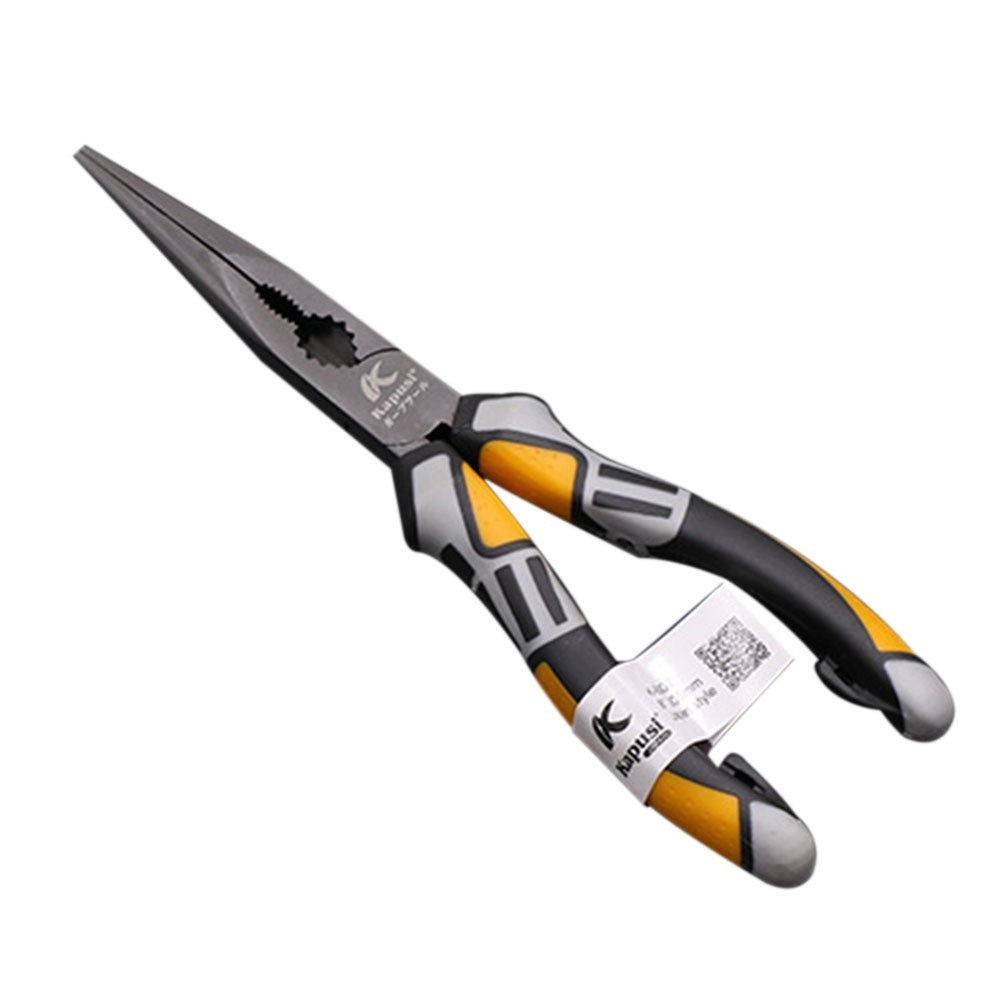 8inch Long-nose Wire Cutter Plier Professional Electrician Plier Wire Stripper Chrome Vanadium Steel Handheld Wire Cutting Crimping Tool - 8inch Long-nose Plier