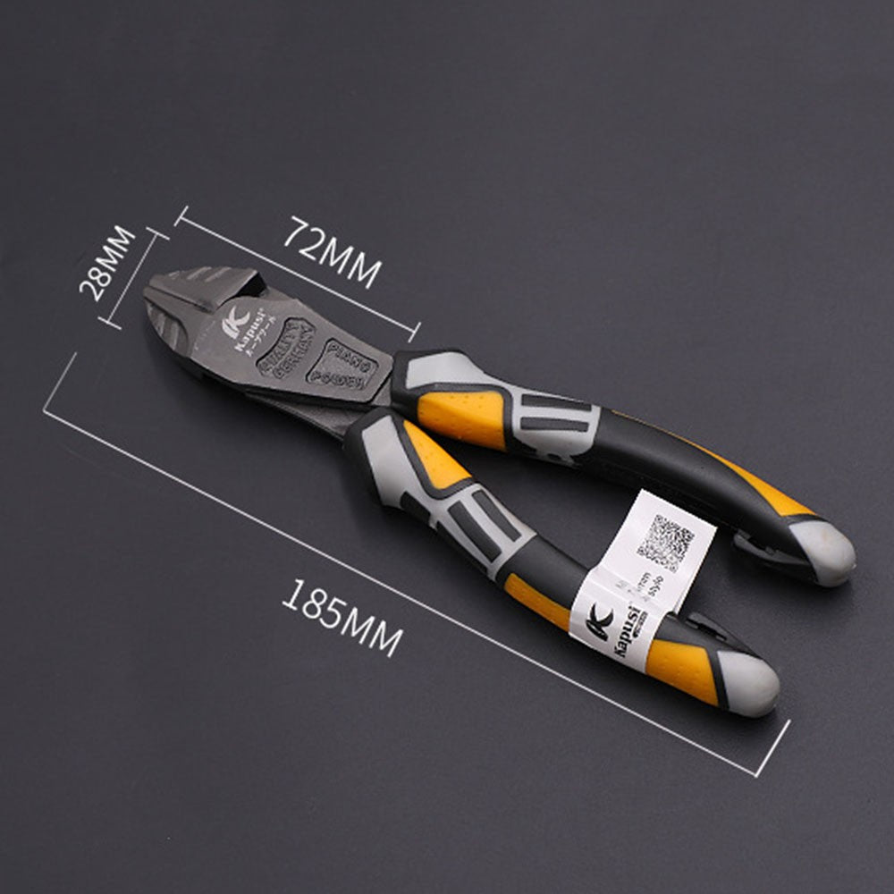 8inch Diagonal Wire Cutter Plier Professional Electrician Plier Wire Stripper Chrome Vanadium Steel Handheld Wire Cutting Crimping Tool - 8inch Diagonal Plier