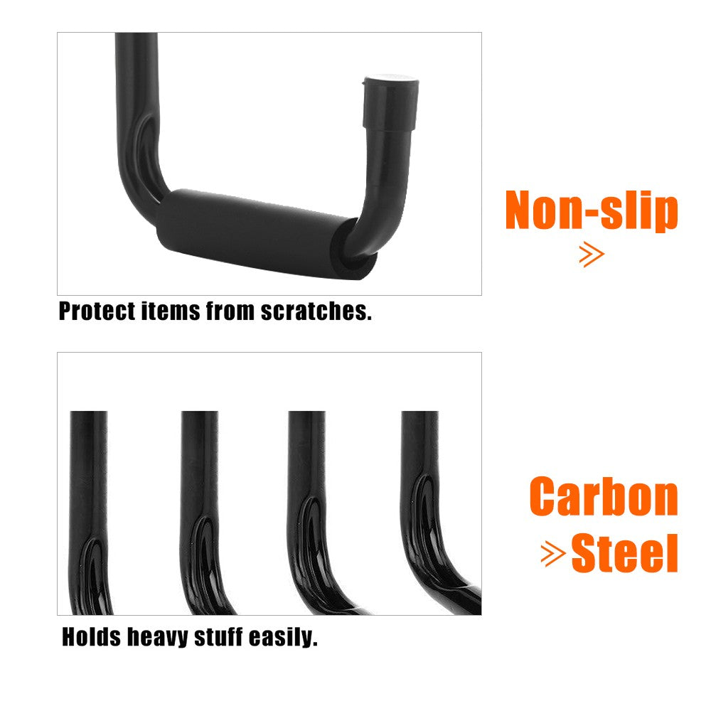 Wall Mounted Heavy Duty Garage Utility Hooks Hangers with Screws Wall Anchors