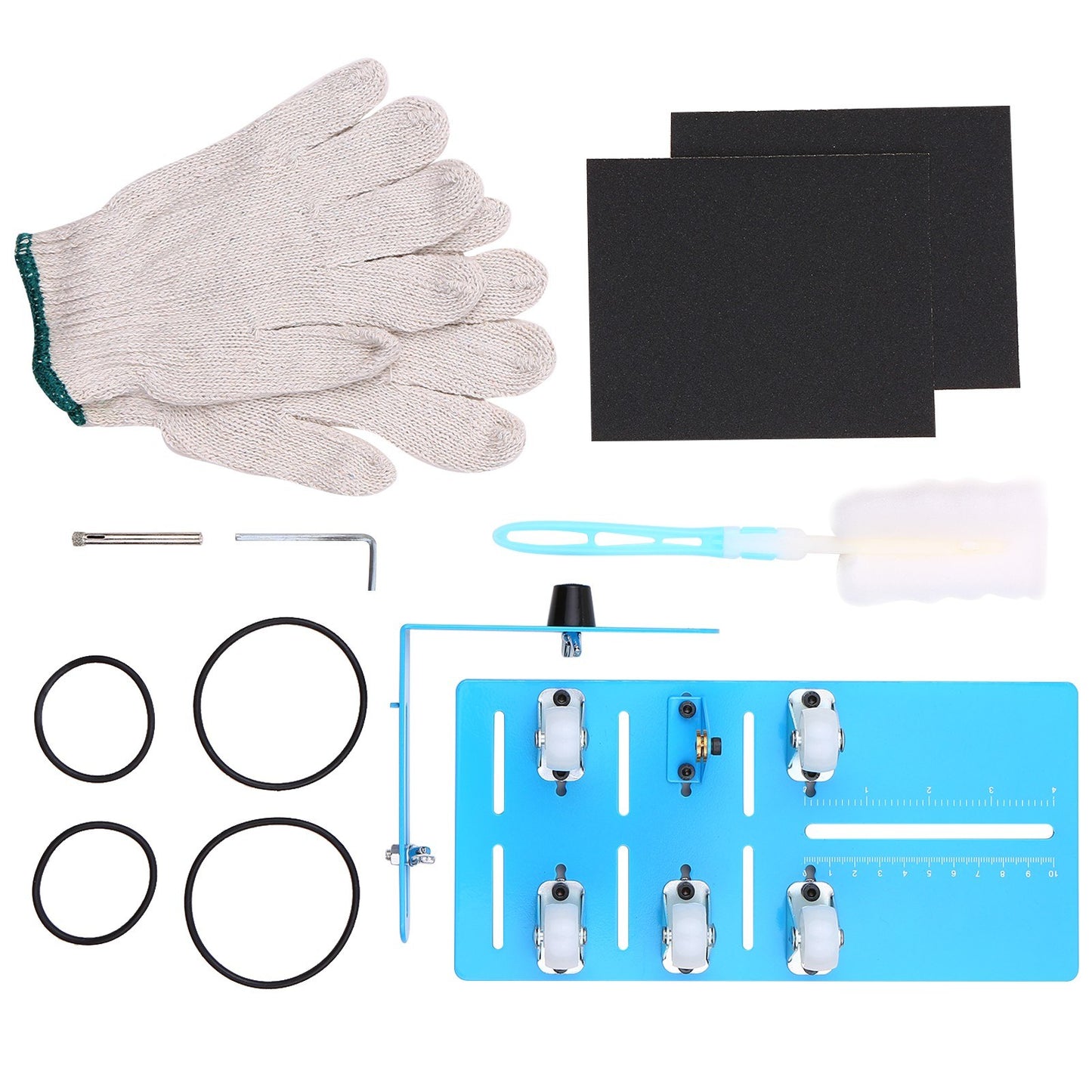 Upgrade Glass Round Bottles Cutter Bottle Cutting DIY Machine Alcohol with Scale - Type B