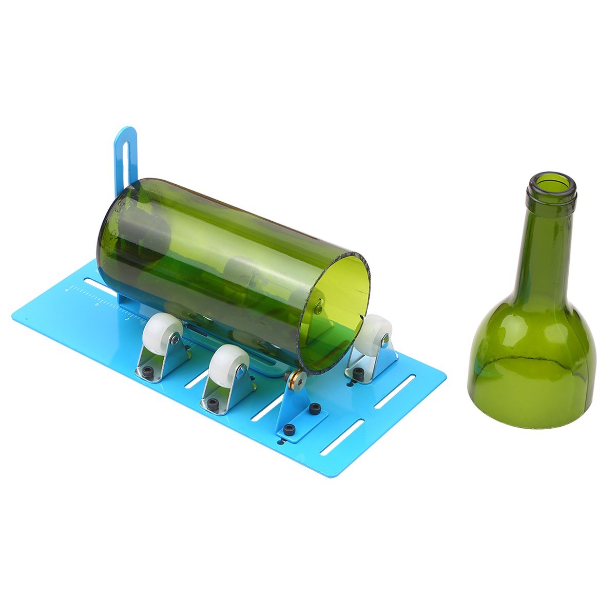 Upgrade Glass Round Bottles Cutter Bottle Cutting DIY Machine Alcohol with Scale - Type B